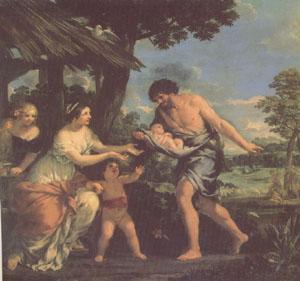Pietro da Cortona Romulus and Remus Brought Back by Faustulus (mk05) China oil painting art